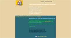 Desktop Screenshot of cosysealinsulation.com